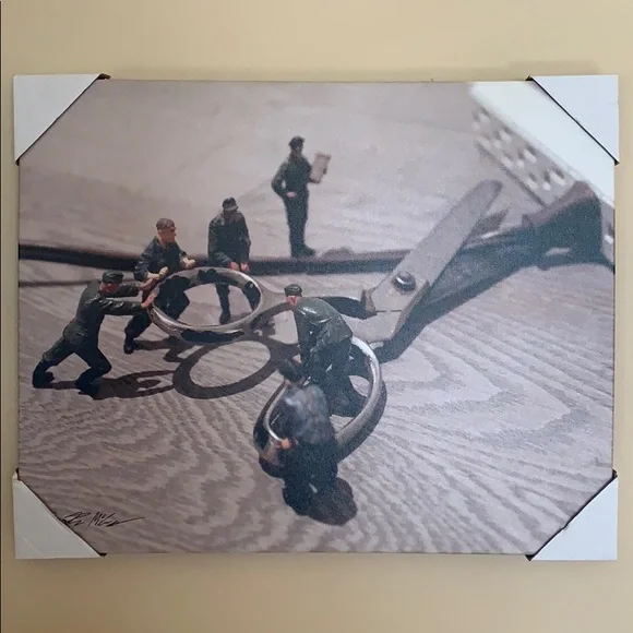 "Mark Hogancamp-like" Canvas Picture (NWT) - Picture 2 of 10